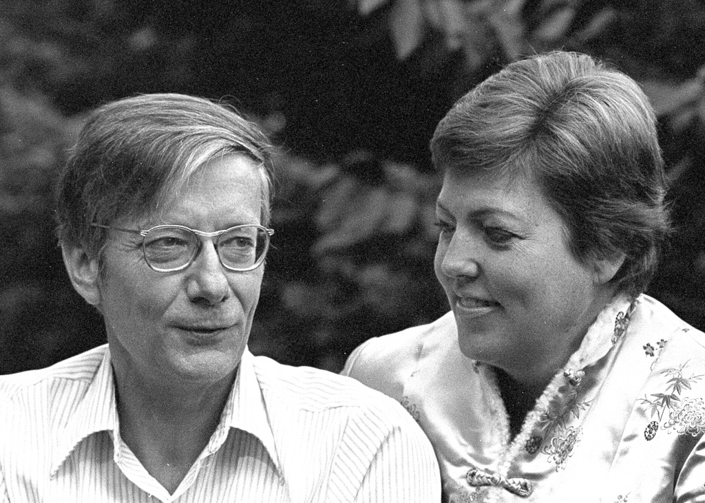 Bloembergen and wife, (Nobel Prize1981) , My thesis advisor and friends for half a century.